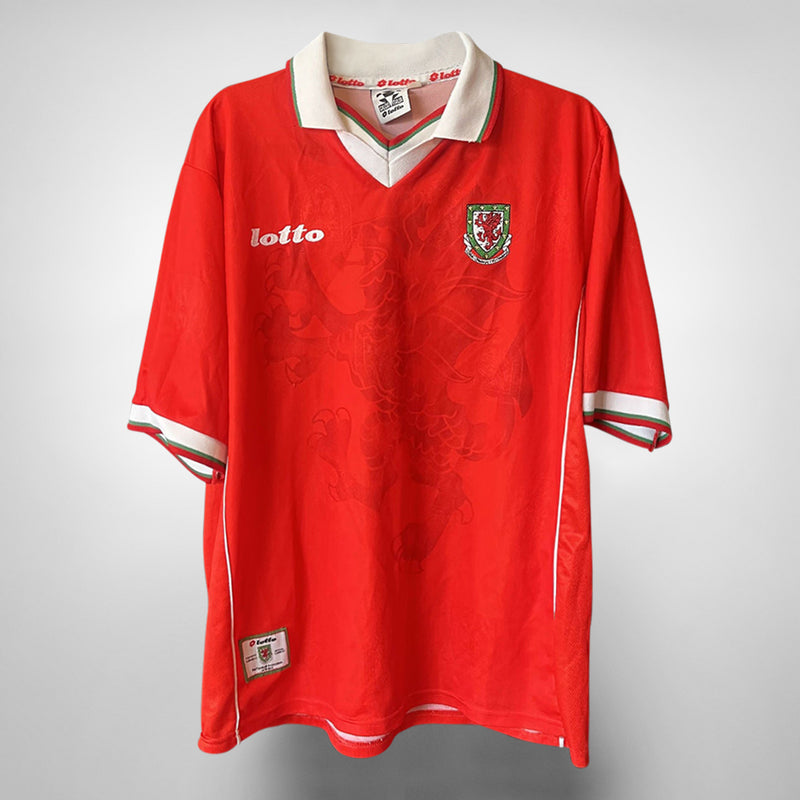 1998 Wales Lotto Home Shirt - Marketplace