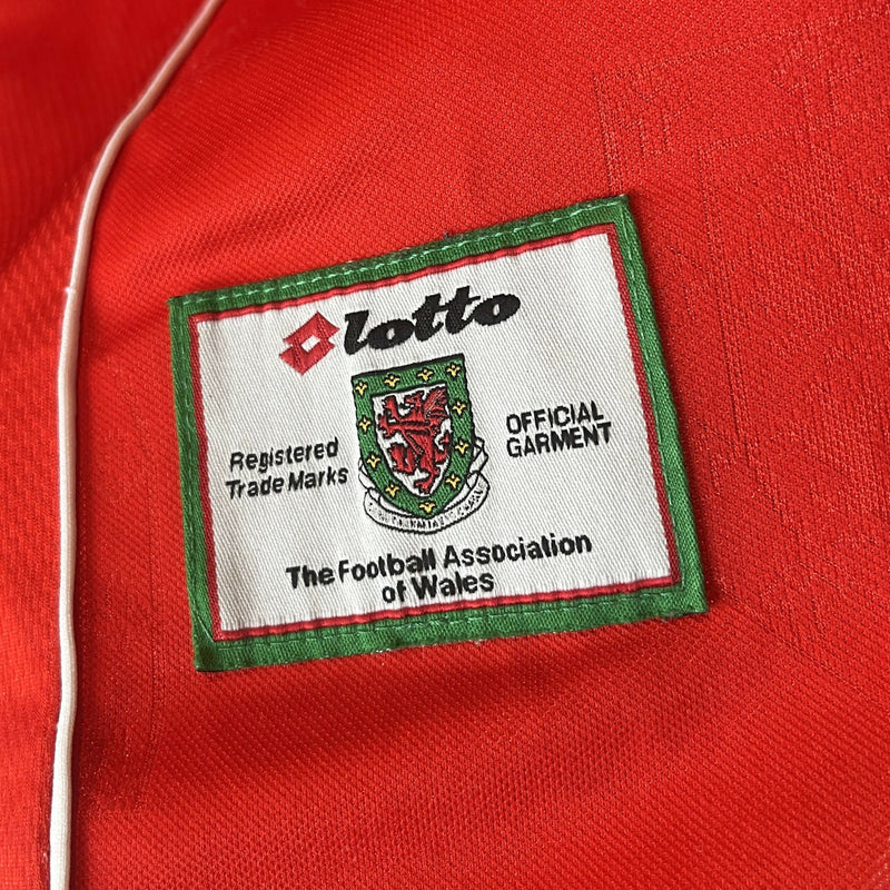 1998 Wales Lotto Home Shirt - Marketplace