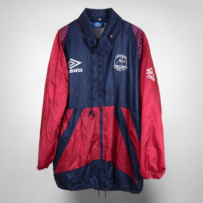 1996-1997 Aberdeen Umbro Player Spec Pro Training Rain Jacket - Marketplace