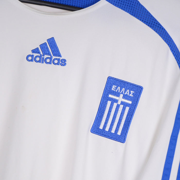 2006-2007 Greece Adidas Home Shirt - Marketplace