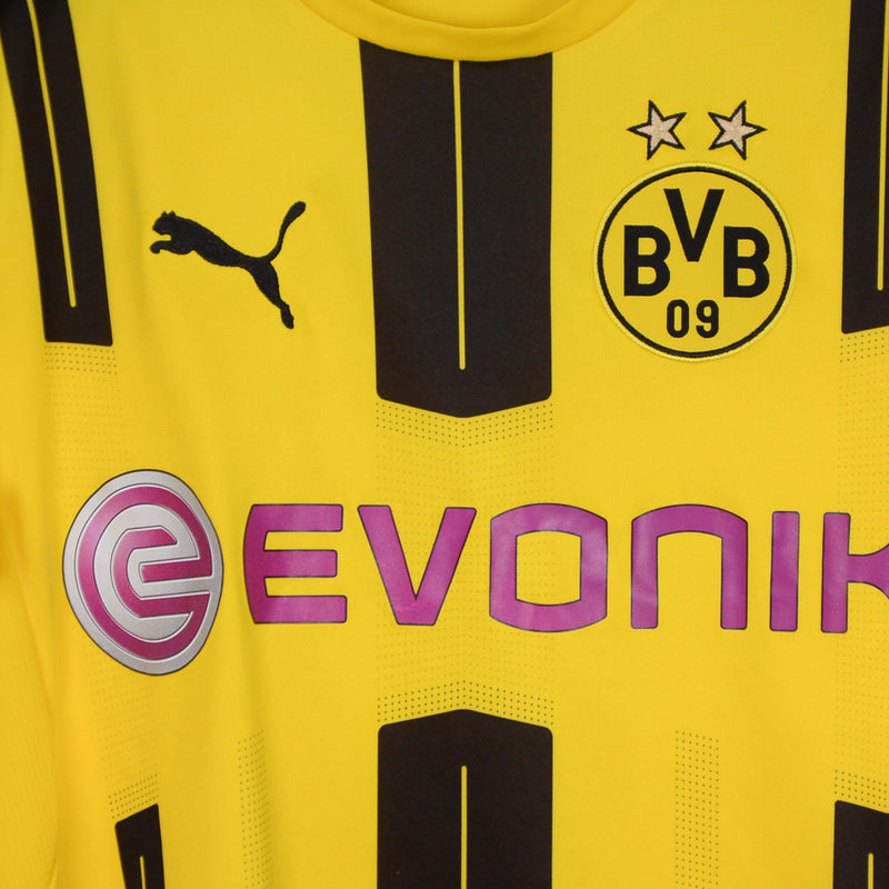 2016-2017 Borussia Dortmund Puma Home Shirt #17 Pierre Emerick Aubameyang - Marketplace