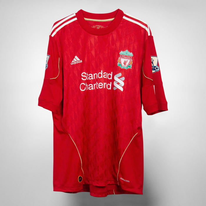 2010-2012 Liverpool Adidas Home Shirt #8 Steven Gerrard - Marketplace