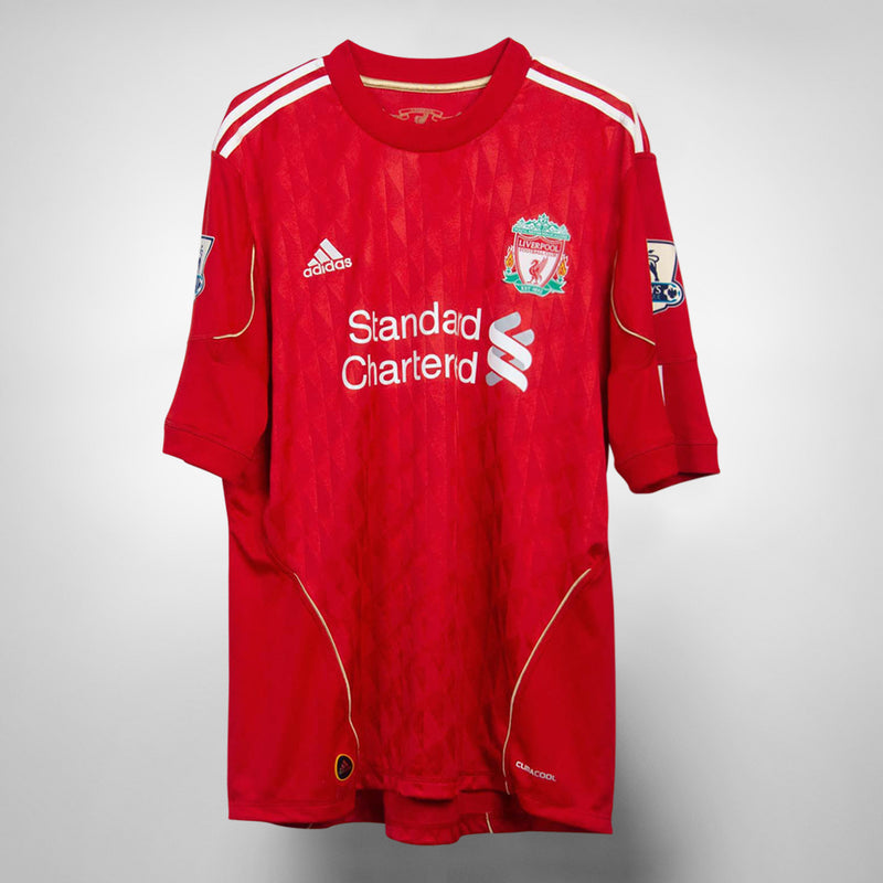 2010-2012 Liverpool Adidas Home Shirt #8 Steven Gerrard - Marketplace