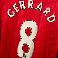 2010-2012 Liverpool Adidas Home Shirt #8 Steven Gerrard - Marketplace