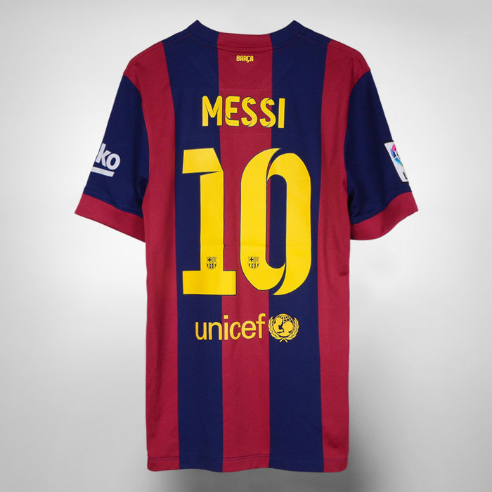 2014-2015 Barcelona Nike Home Shirt #10 Lionel Messi - Marketplace