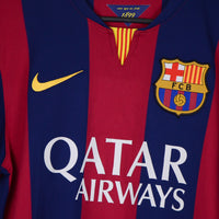 2014-2015 Barcelona Nike Home Shirt #10 Lionel Messi - Marketplace