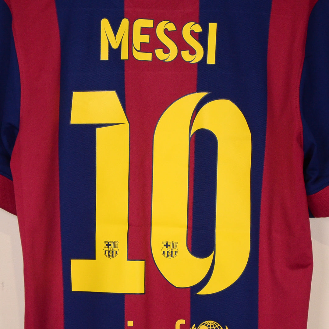2014-2015 Barcelona Nike Home Shirt #10 Lionel Messi - Marketplace