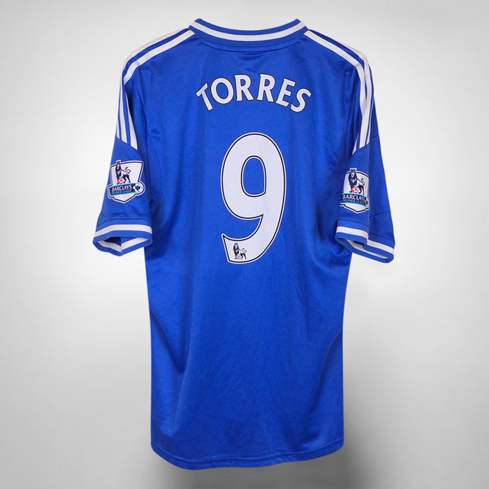 2013-2014 Chelsea Adidas Home Shirt #9 Fernando Torres - Marketplace
