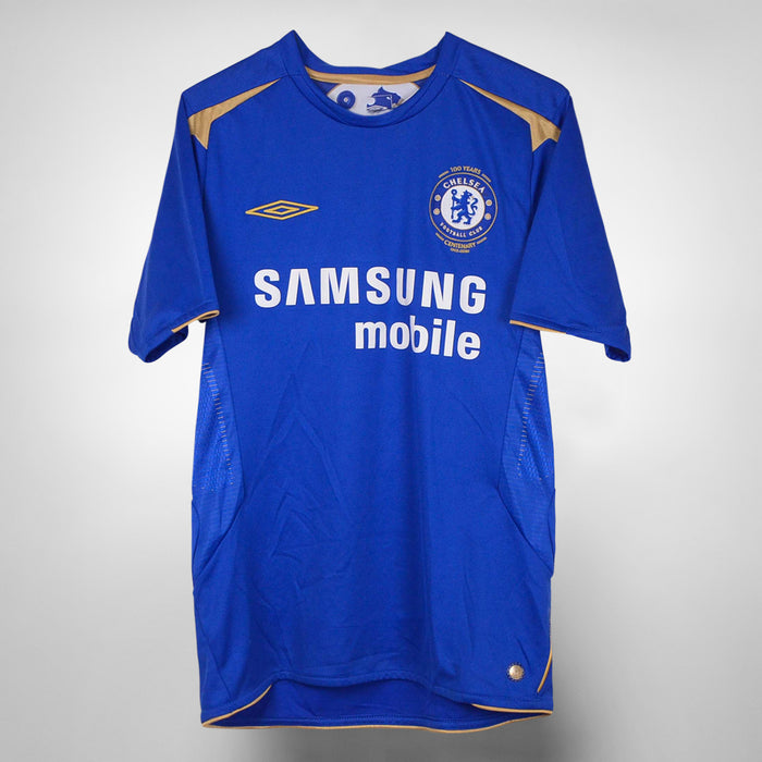 2005-2006 Chelsea Umbro Centenary Home Shirt #8 Frank Lampard - Marketplace