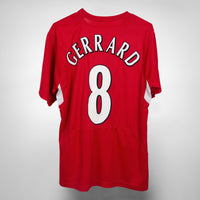 2004-2005 Liverpool Reebok Home Shirt #8 Steven Gerrard - Marketplace