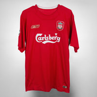 2004-2005 Liverpool Reebok Home Shirt #8 Steven Gerrard - Marketplace