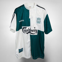 1995-1996 Liverpool Adidas Away Shirt - Marketplace