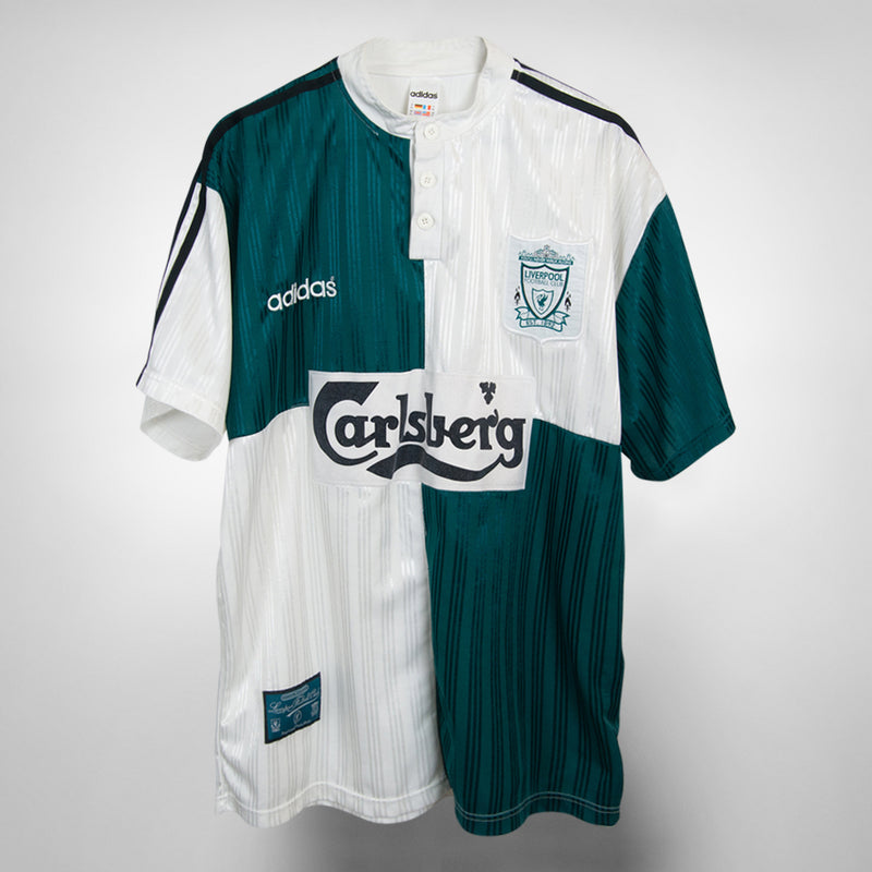 1995-1996 Liverpool Adidas Away Shirt - Marketplace