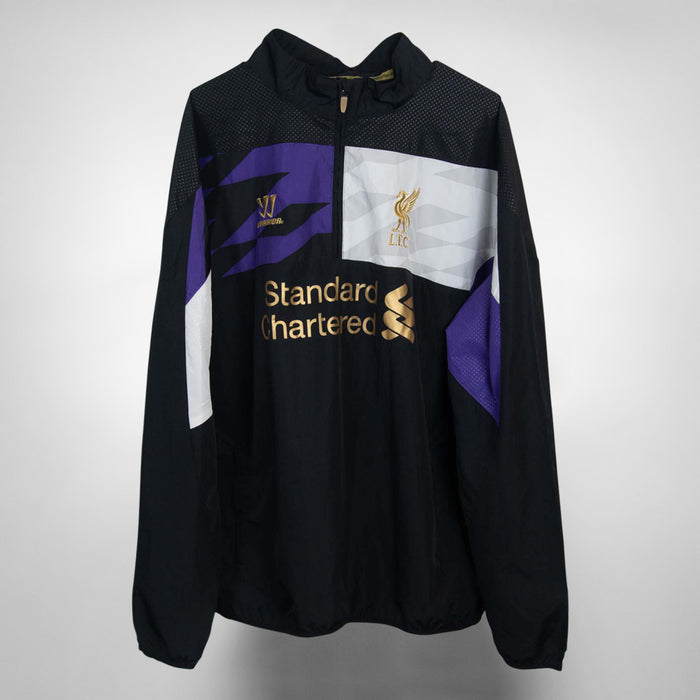 2013-2014 Liverpool Warrior Player Spec Quarter Zip Training Jumper - Marketplace
