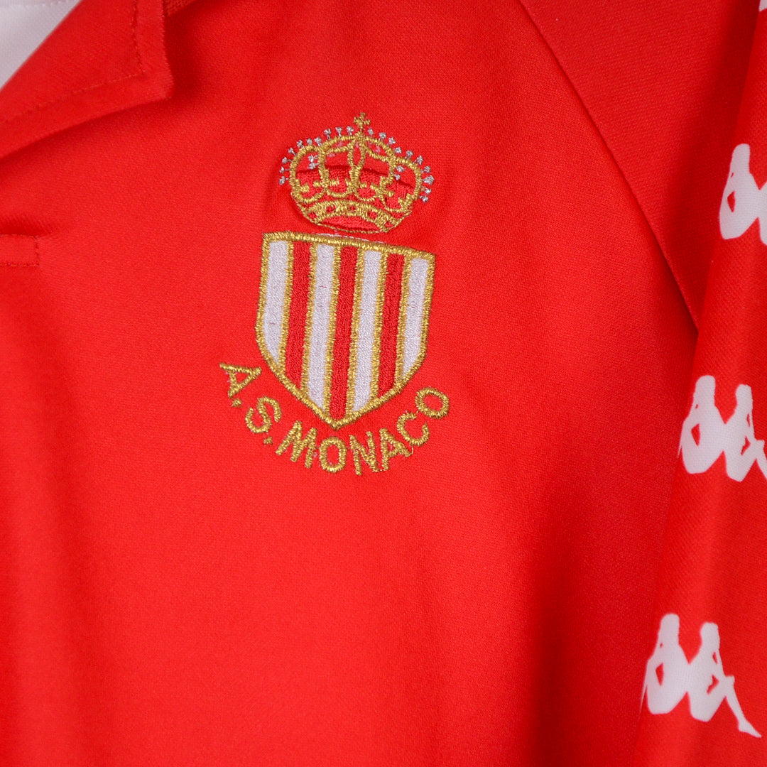 2000-2001 AS Monaco Kappa Home Shirt - Marketplace