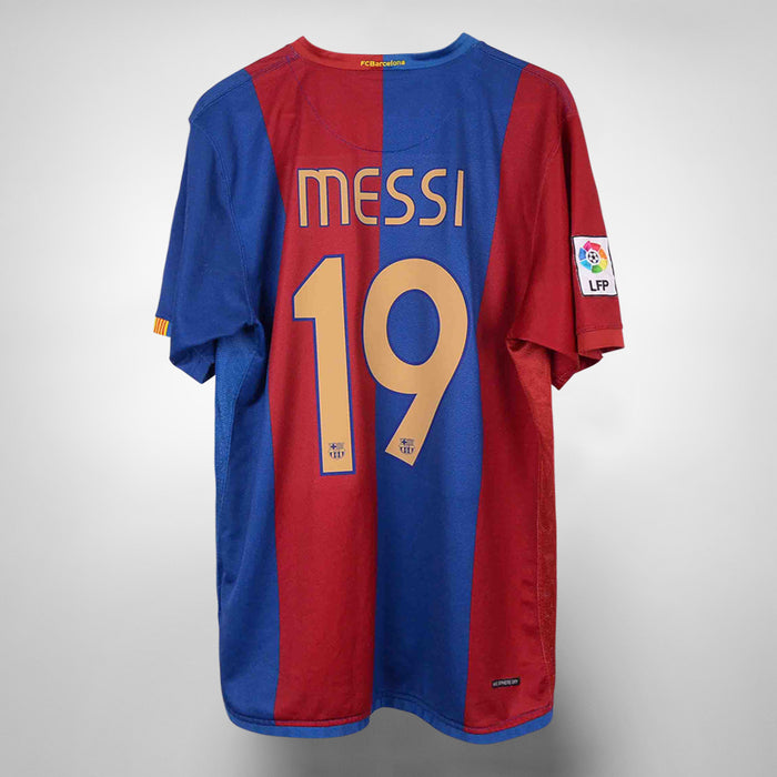 2006-2007 Barcelona Nike Home Shirt #19 Lionel Messi - Marketplace