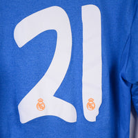2013-2014 Real Madrid Adidas Match Issue Long Sleeve Shirt #21 Jose Callejon - Marketplace