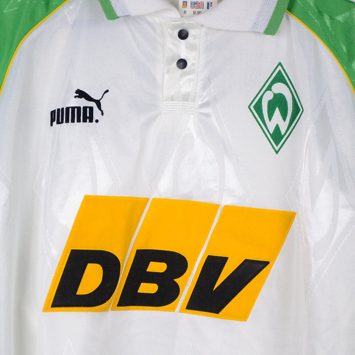 1995-1996 Werder Bremen Puma Long Sleeve Home Shirt - Marketplace