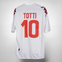 2007-2008 Roma Kappa BNWT Player Spec Away Shirt #10 Francesco Totti - Marketplace