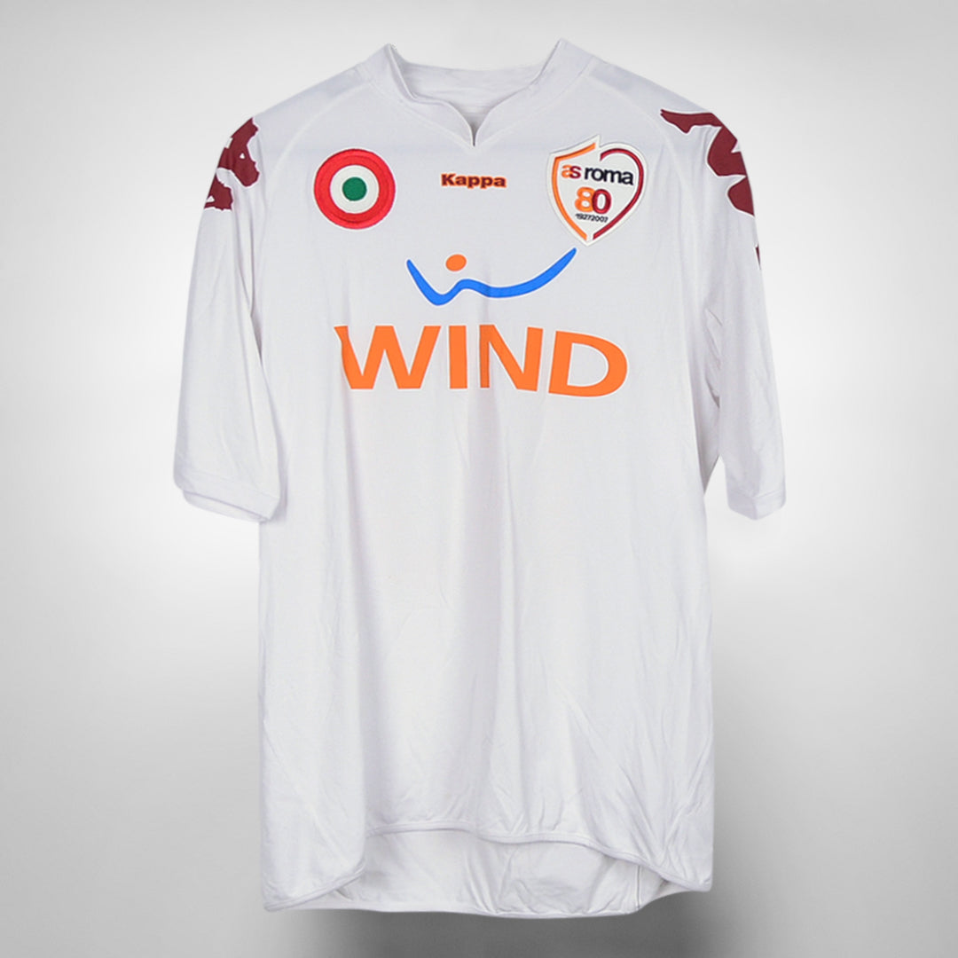2007-2008 Roma Kappa BNWT Player Spec Away Shirt #10 Francesco Totti - Marketplace