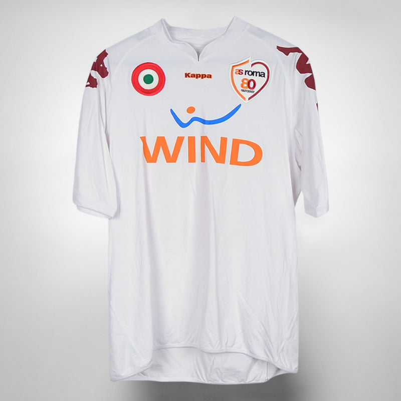 2007-2008 Roma Kappa BNWT Player Spec Away Shirt #10 Francesco Totti - Marketplace