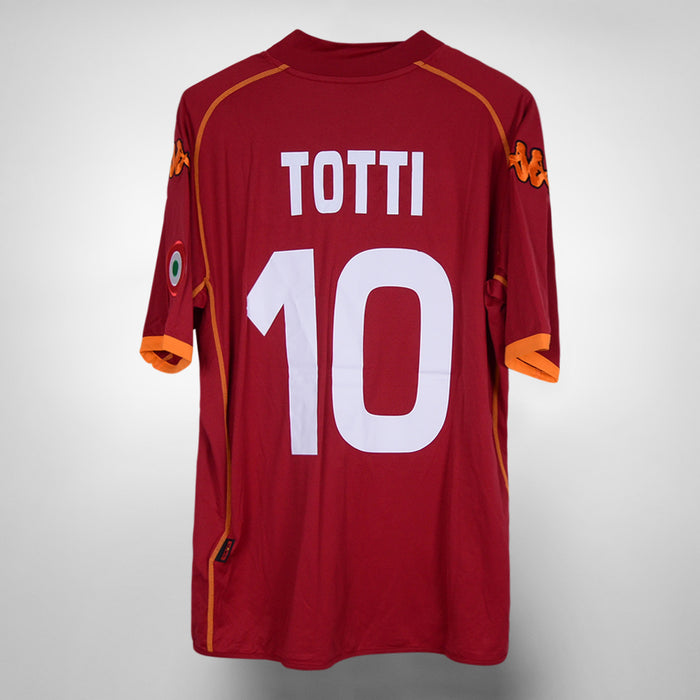 2008-2009 Roma Kappa BNWT Player Spec Home Shirt #10 Francesco Totti - Marketplace