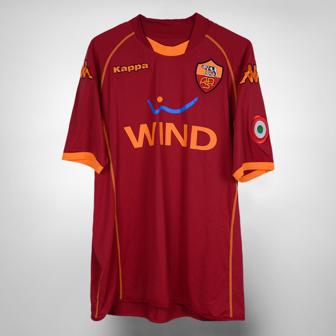 2008-2009 Roma Kappa BNWT Player Spec Home Shirt #10 Francesco Totti - Marketplace