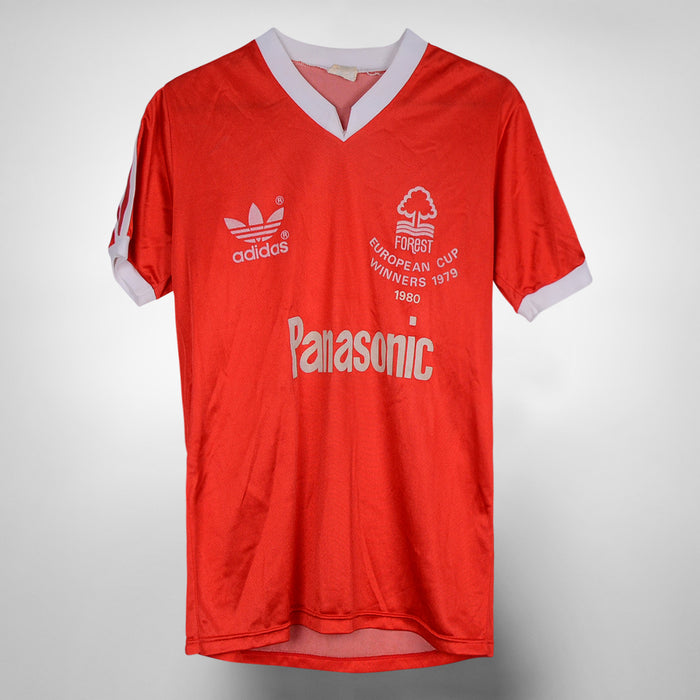 1980-1981 Nottingham Forest Adidas Match Worn Home Shirt #5 Larry Lloyd - Marketplace