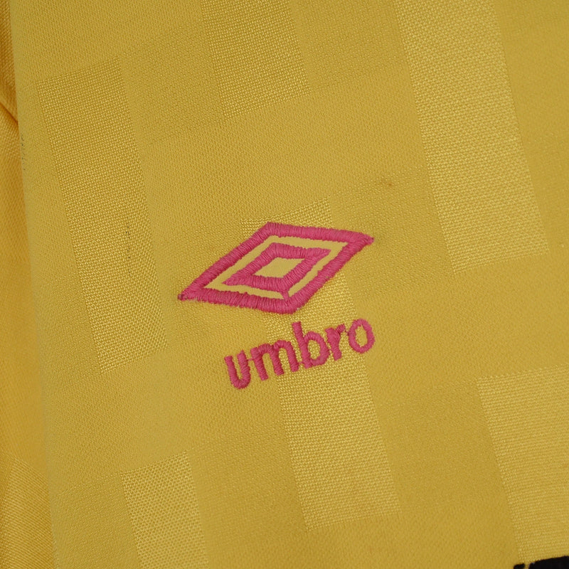 1989-1991 Watford Umbro Match Worn Home Shirt #4 Kenny Jackett - Marketplace