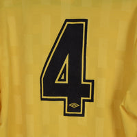 1989-1991 Watford Umbro Match Worn Home Shirt #4 Kenny Jackett - Marketplace