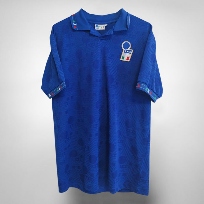 1994 Italy Diadora Home Shirt #10 Roberto Baggio - Marketplace