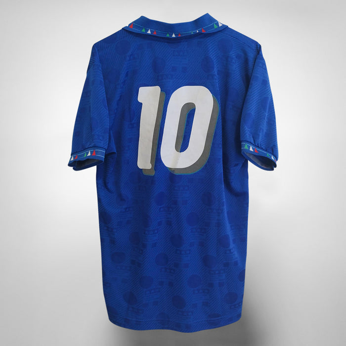 1994 Italy Diadora Home Shirt #10 Roberto Baggio - Marketplace