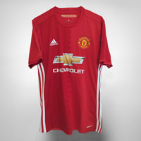 2016-2017 Manchester United Adidas Home Shirt - Marketplace