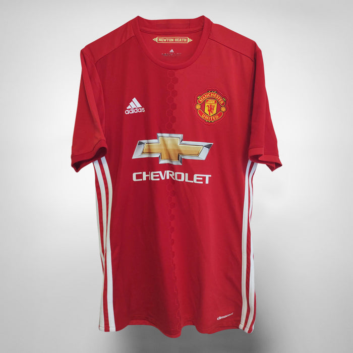 2016-2017 Manchester United Adidas Home Shirt - Marketplace