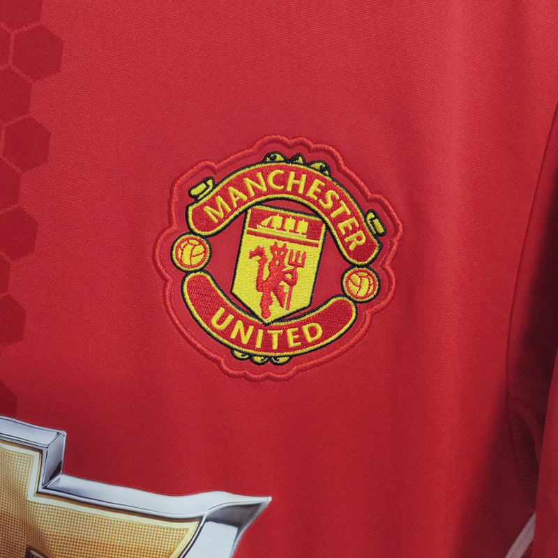 2016-2017 Manchester United Adidas Home Shirt - Marketplace