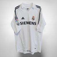 2005-2006 Real Madrid Adidas Home Shirt #5 Zidane - Marketplace