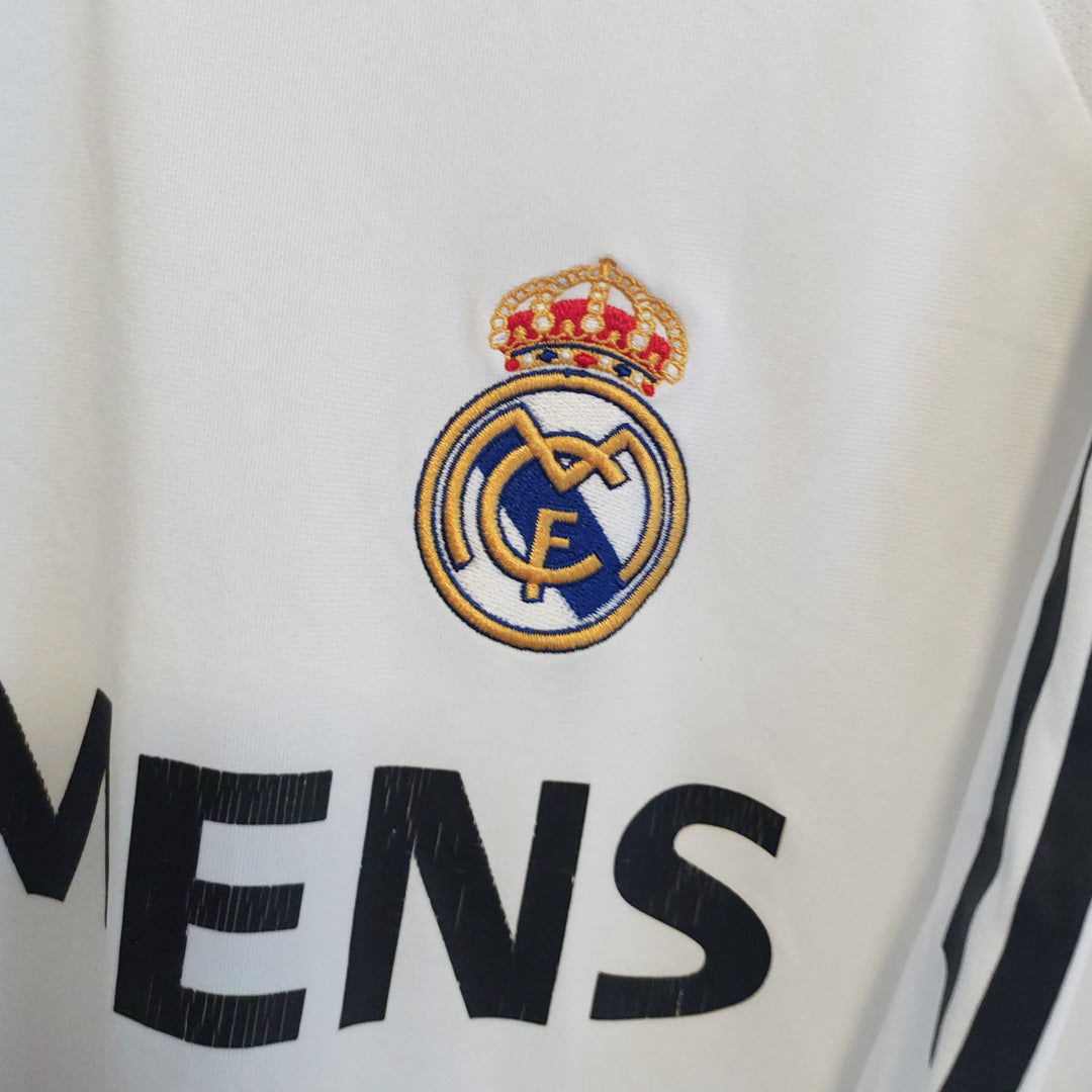 2005-2006 Real Madrid Adidas Home Shirt #5 Zidane - Marketplace