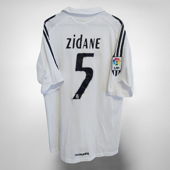 2005-2006 Real Madrid Adidas Home Shirt #5 Zidane - Marketplace