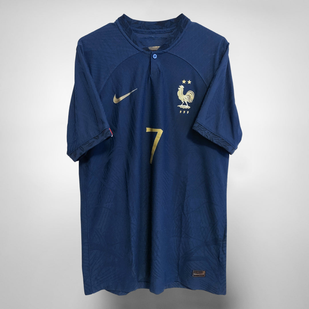 2022-2023 France Nike Player Spec Home Shirt #7 Griezmann - Marketplace