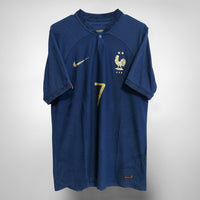 2022-2023 France Nike Player Spec Home Shirt #7 Griezmann - Marketplace