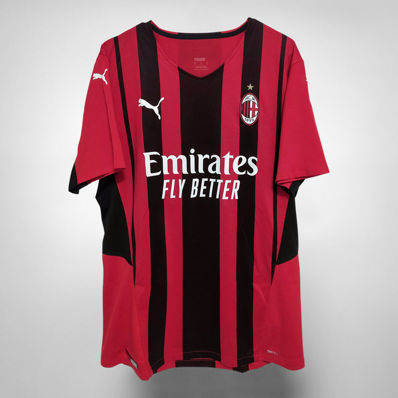 2021-2022 AC Milan Puma Player Spec Home Shirt #11 Ibrahimovic - Marketplace