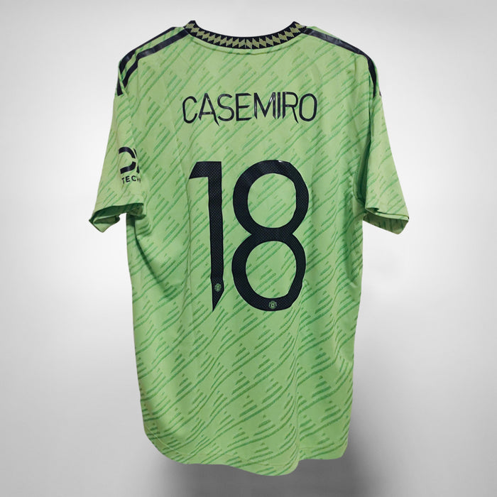 2022-2023 Manchester United Adidas Player Spec Third Shirt #18 Casemiro - Marketplace