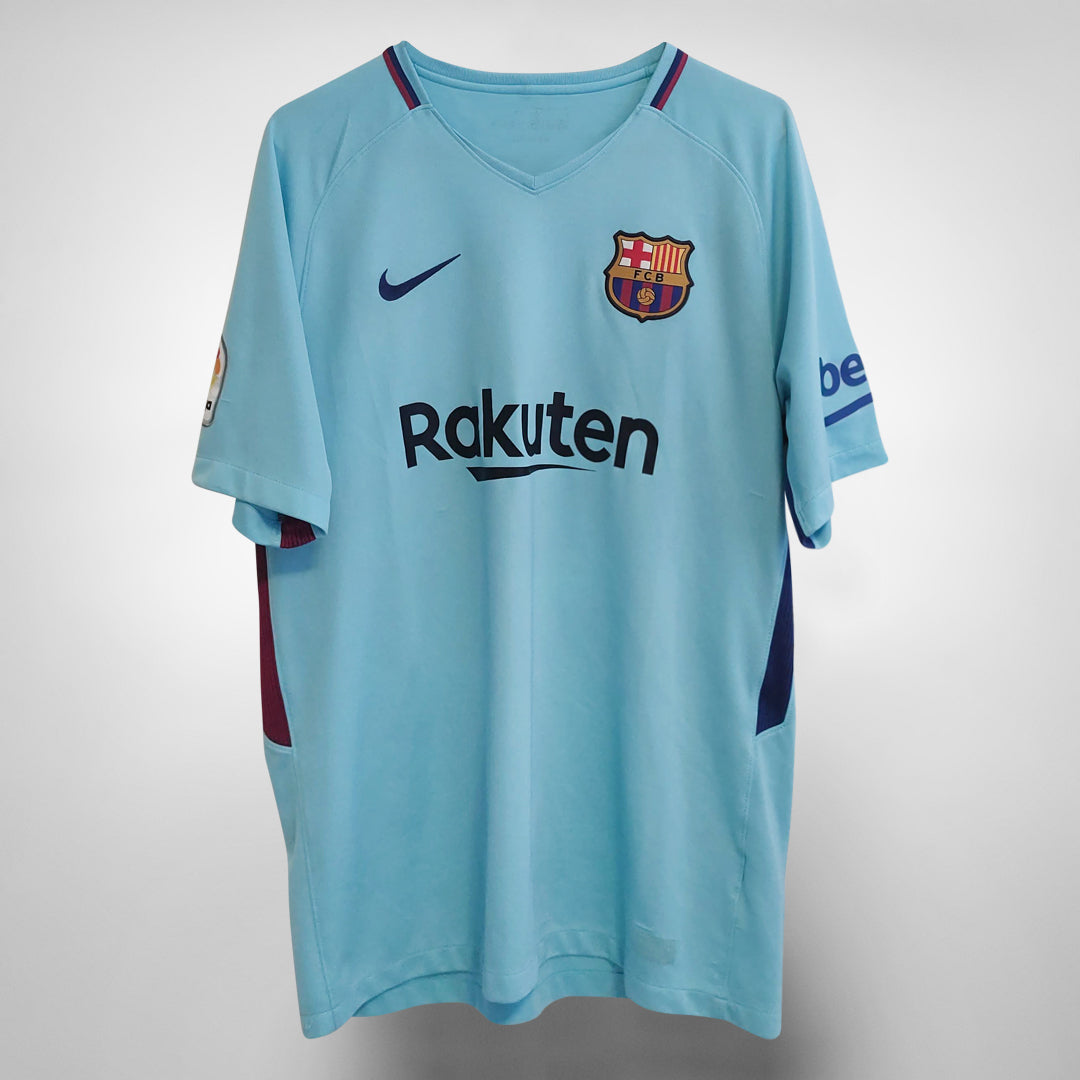 2017-2018 FC Barcelona Nike Away Shirt #10 Messi – PFC Vintage