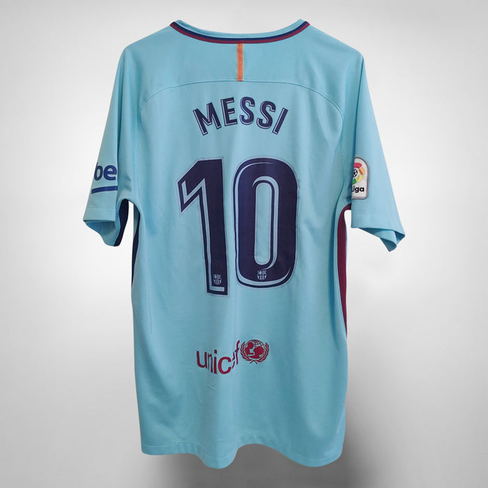 2017-2018 FC Barcelona Nike Away Shirt #10 Messi - Marketplace