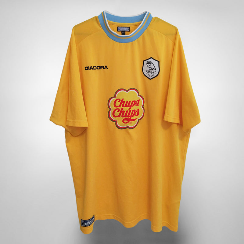 2001-2002 Sheffield Wednesday Diadora Away Shirt - Marketplace