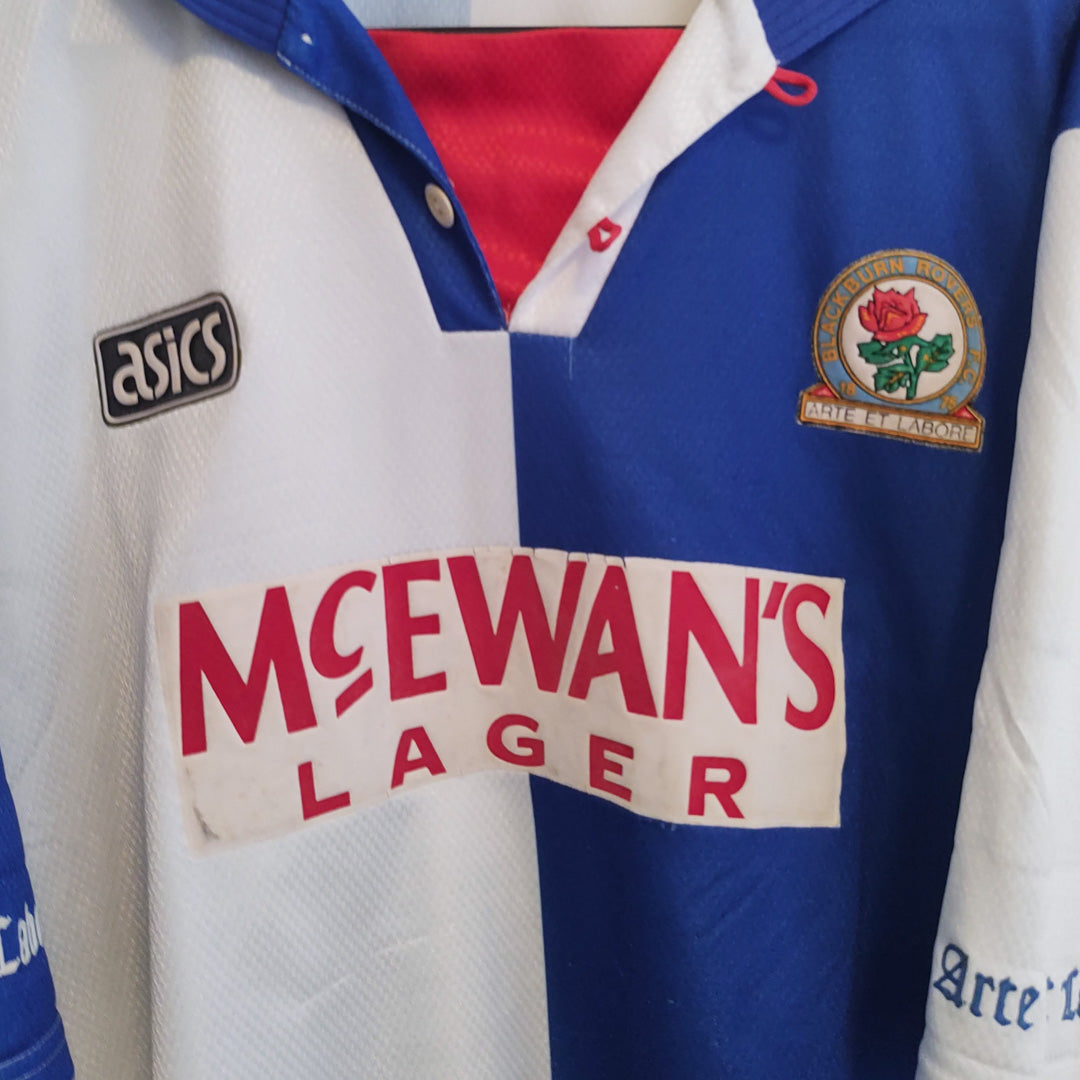 1994-1995 Asics Blackburn Rovers Home Shirt - Marketplace