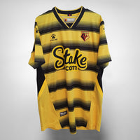 2021-2022 Watford Kelme Home Shirt #25 Dennis - Marketplace