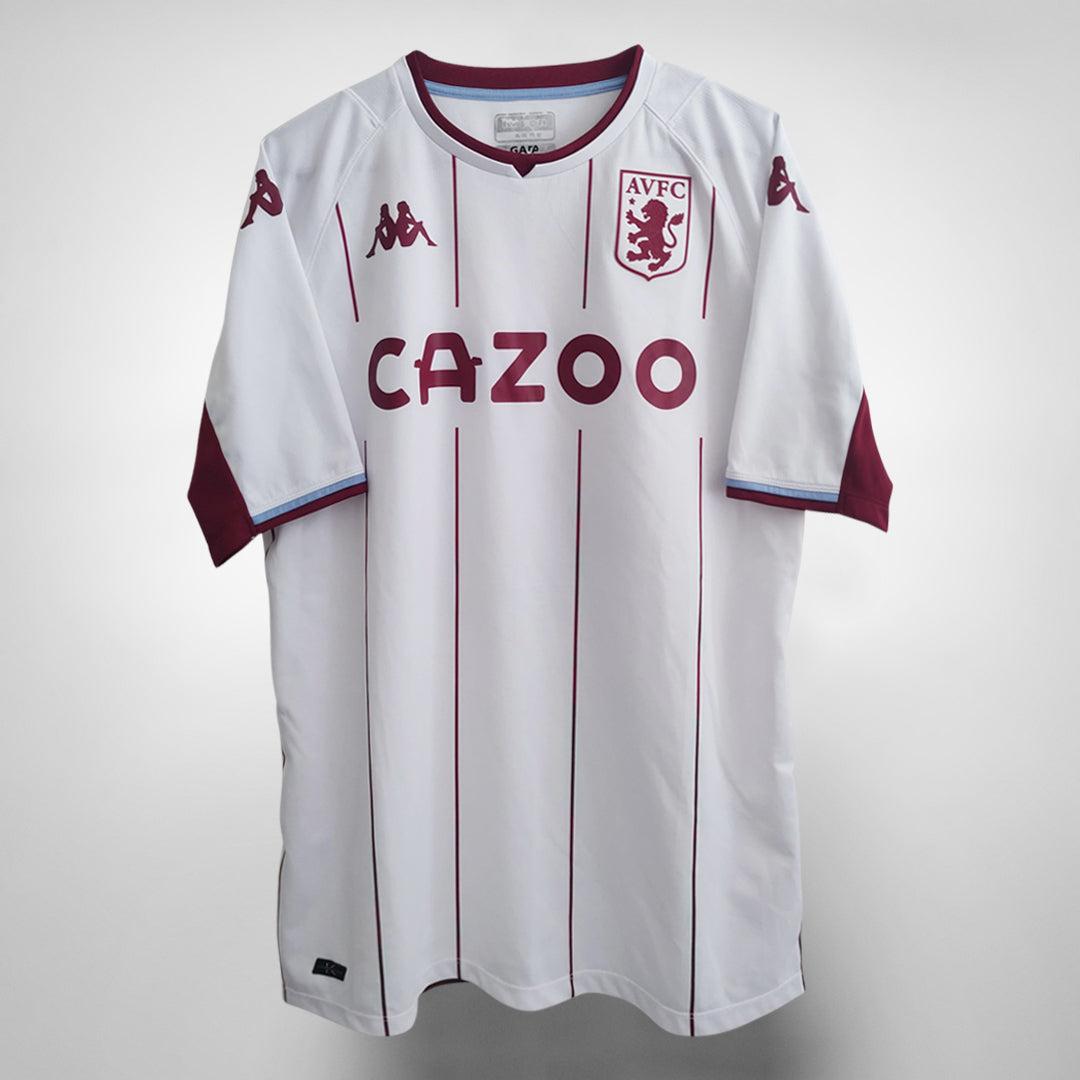 2021-2022 Aston Villa Kappa Away Shirt #41 J. Ramsey - Marketplace