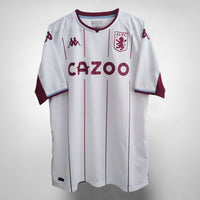 2021-2022 Aston Villa Kappa Away Shirt #41 J. Ramsey - Marketplace