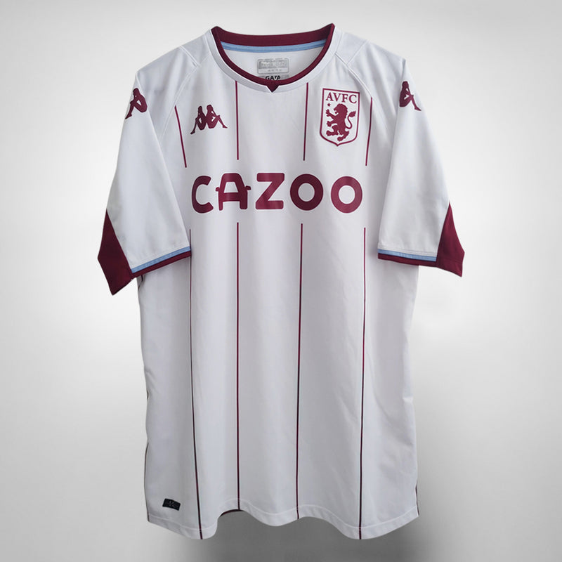 2021-2022 Aston Villa Kappa Away Shirt #41 J. Ramsey - Marketplace